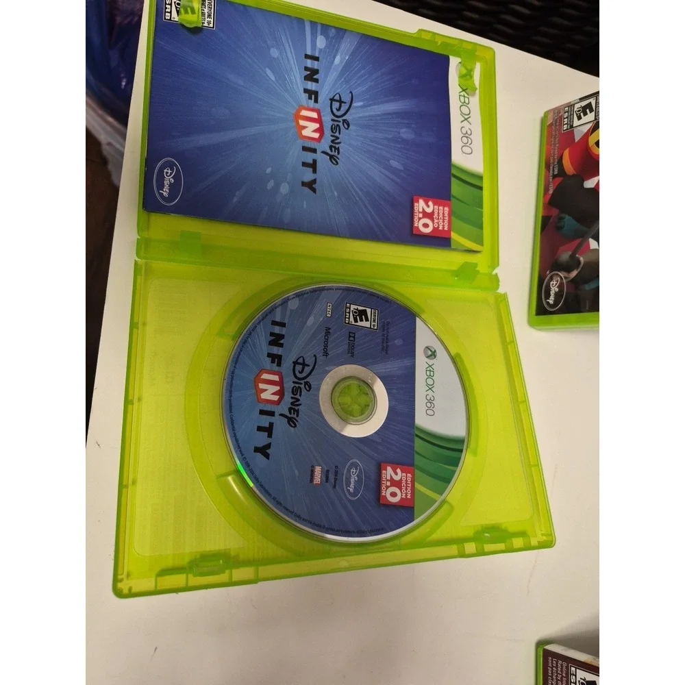 Lot Of 3 X Box 360 DVDs 1,2 &,3, Disney Infinity Gaming Fun